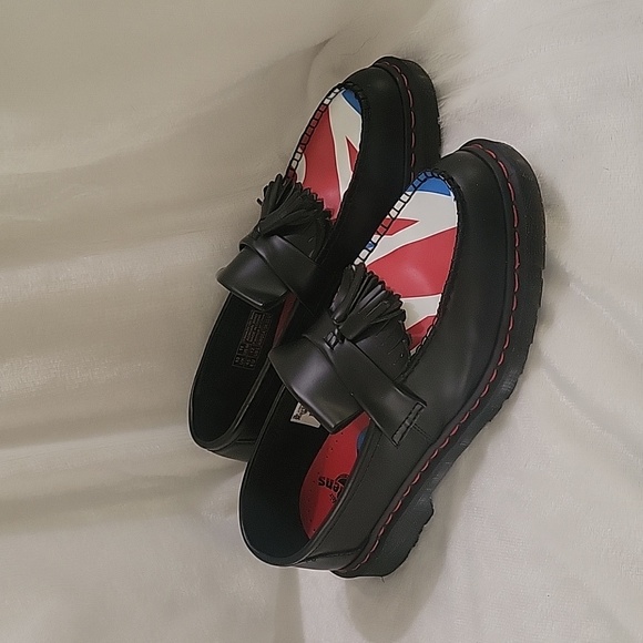 Dr. Martens rare The Who Adrian loafer women's sz 12 Men's sz 11 - Picture 1 of 7